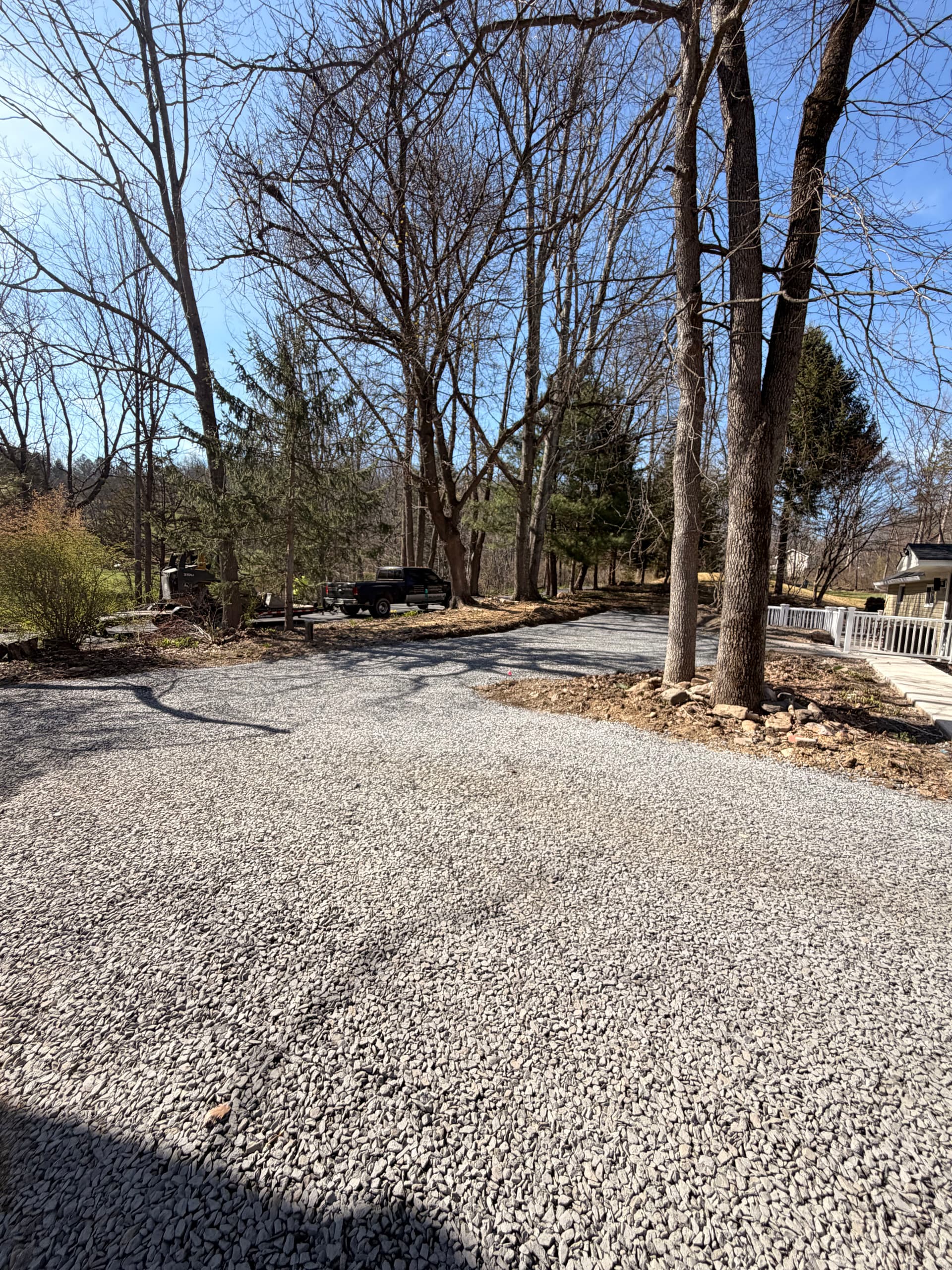 Gallery photos for Mud Is Gone - New Gravel Driveway Installed From Scratch: Image #3