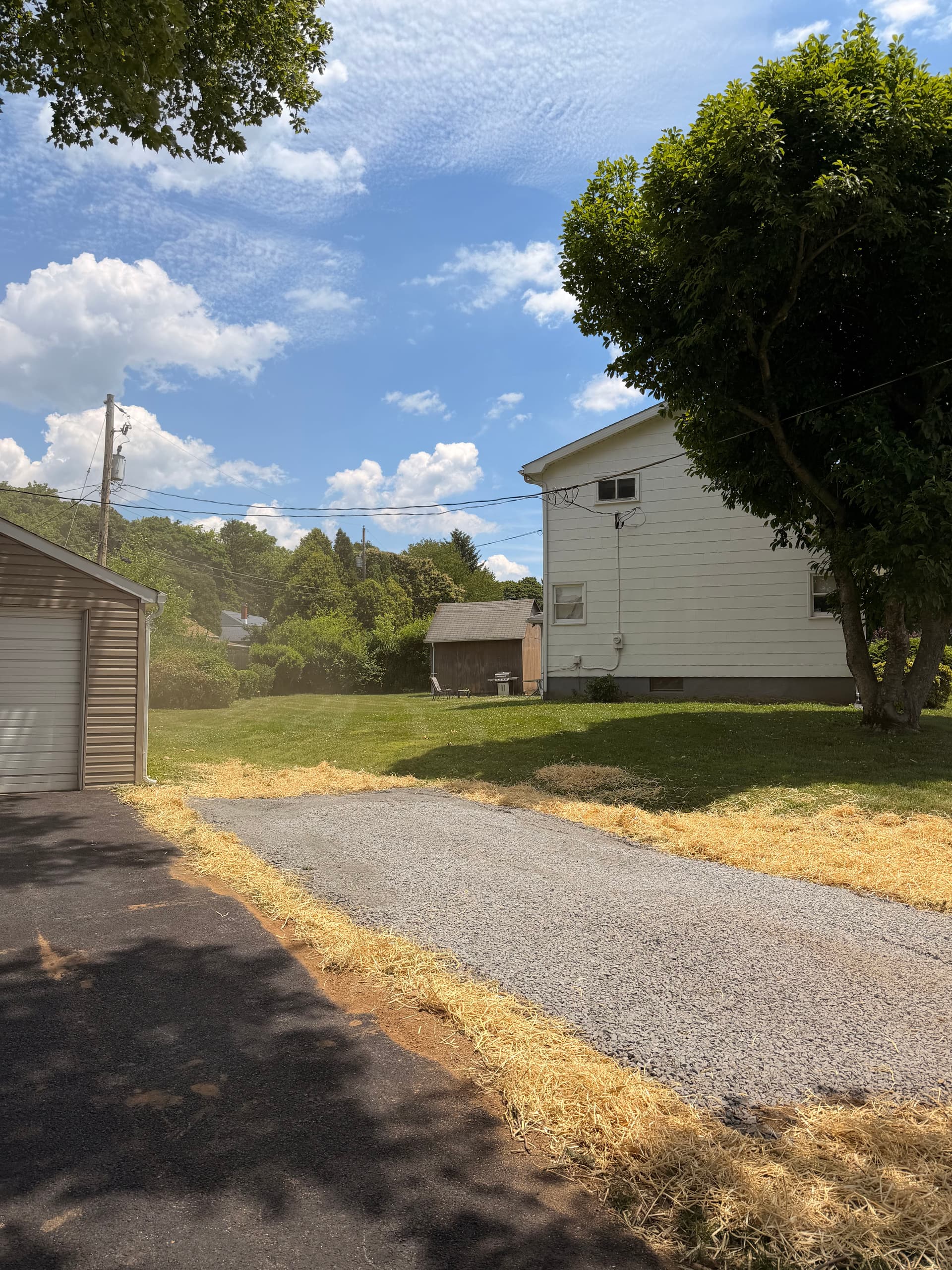 400 Square Foot Parking Pad Built Right From the Ground Up image