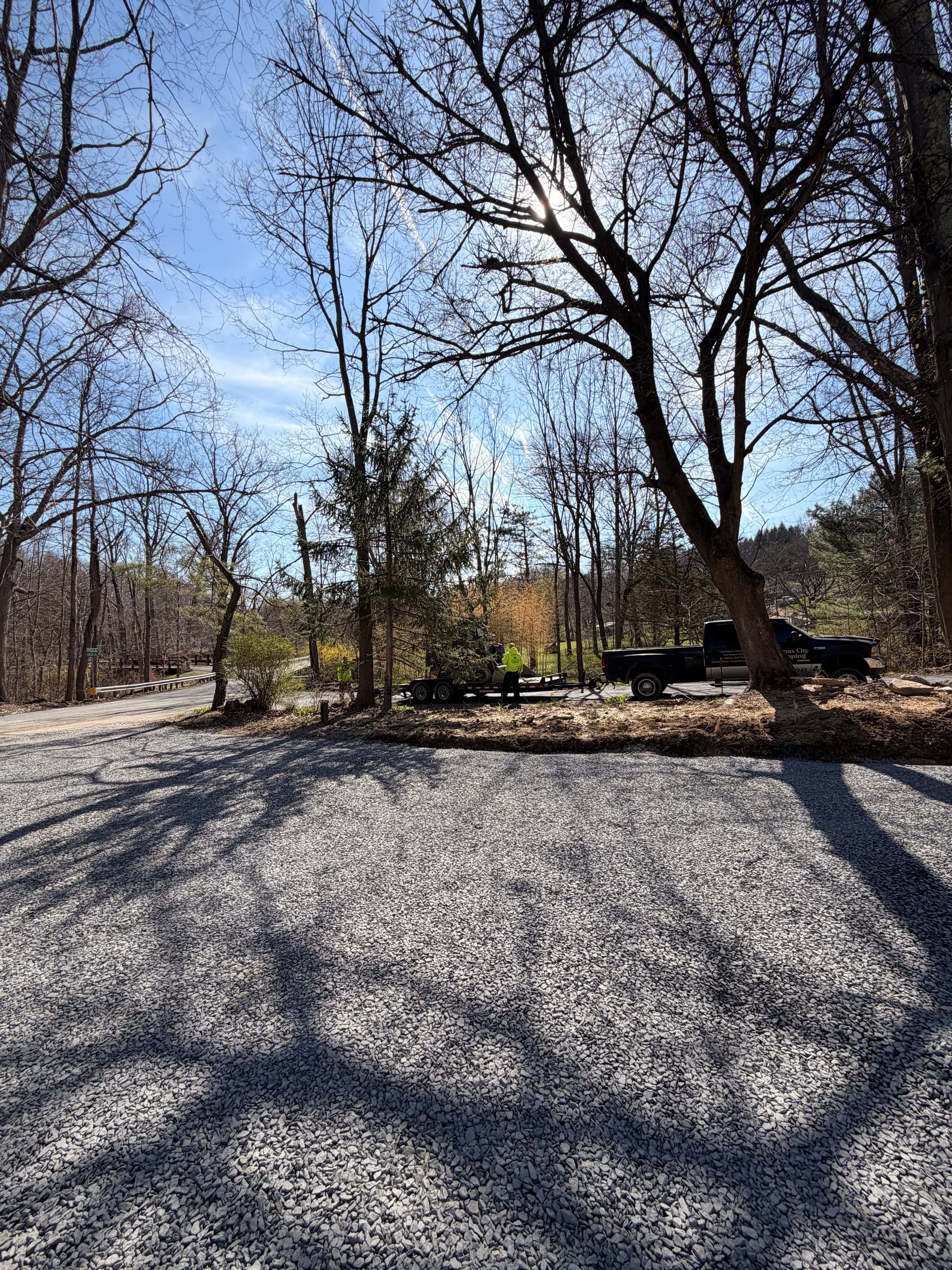 Mud Is Gone - New Gravel Driveway Installed From Scratch image