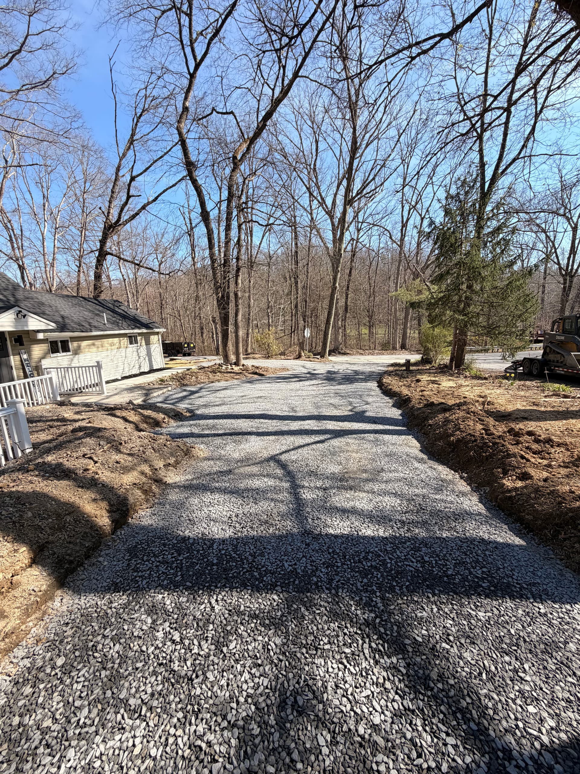 Gallery photos for Mud Is Gone - New Gravel Driveway Installed From Scratch: Image #2