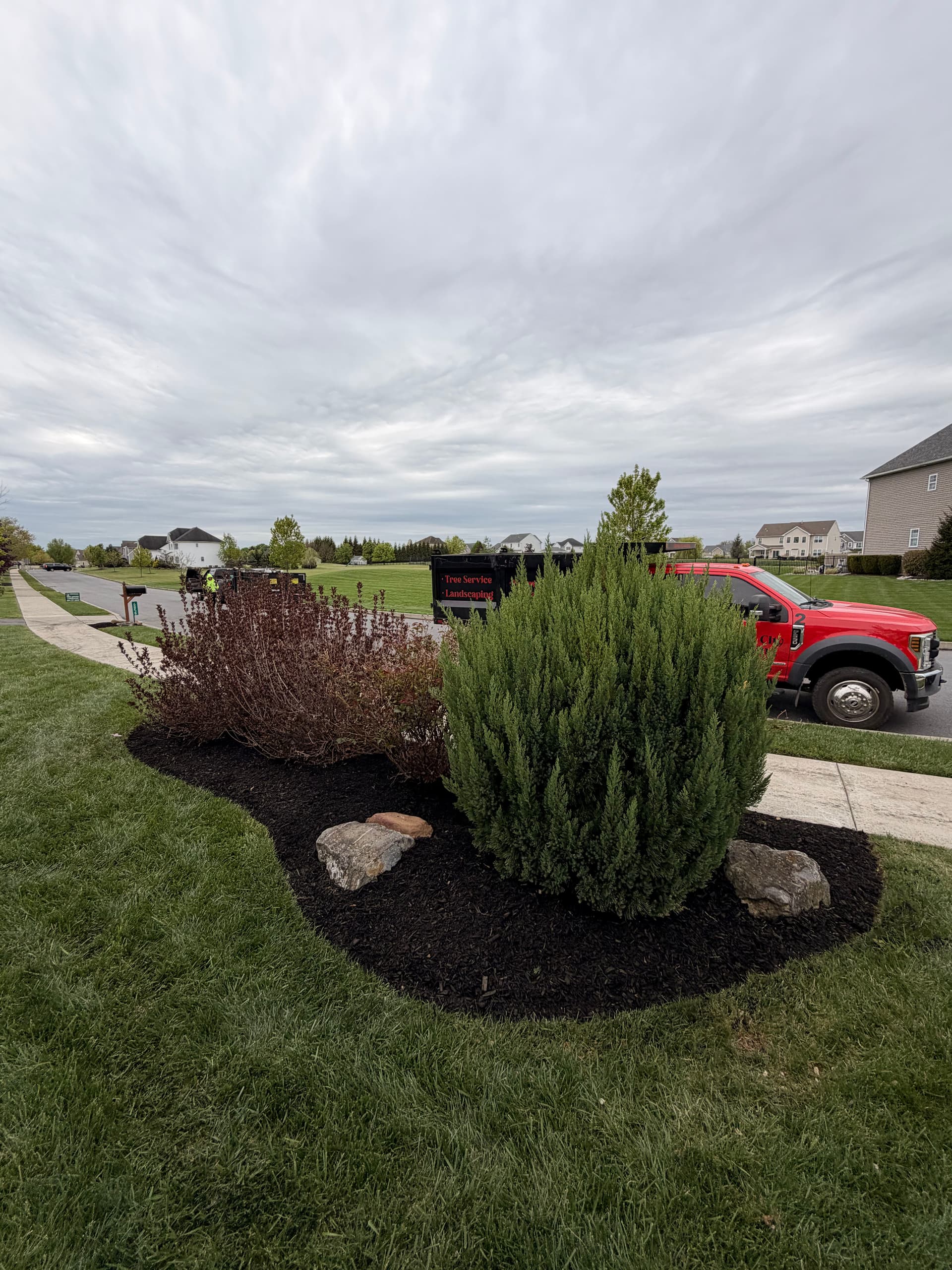 Gallery photos for Fresh Mulch and Clean Beds Make a Big Difference in Bethlehem: Image #2