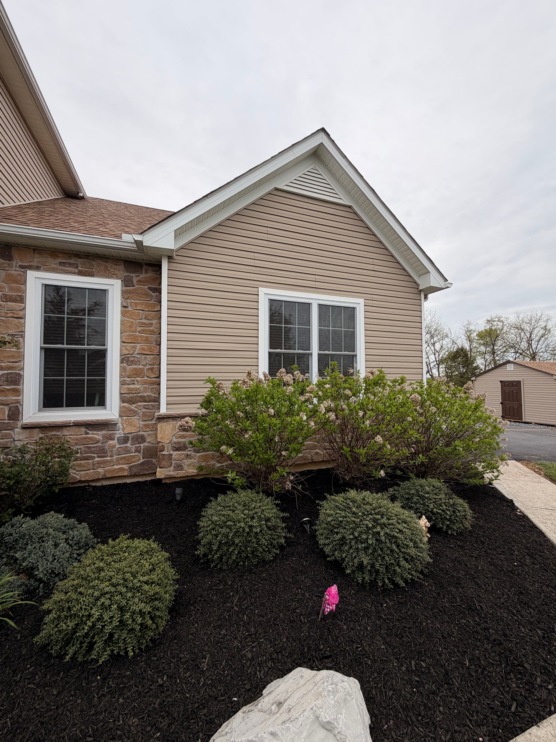 Gallery photos for Fresh Mulch and Clean Beds Make a Big Difference in Bethlehem: Image #3