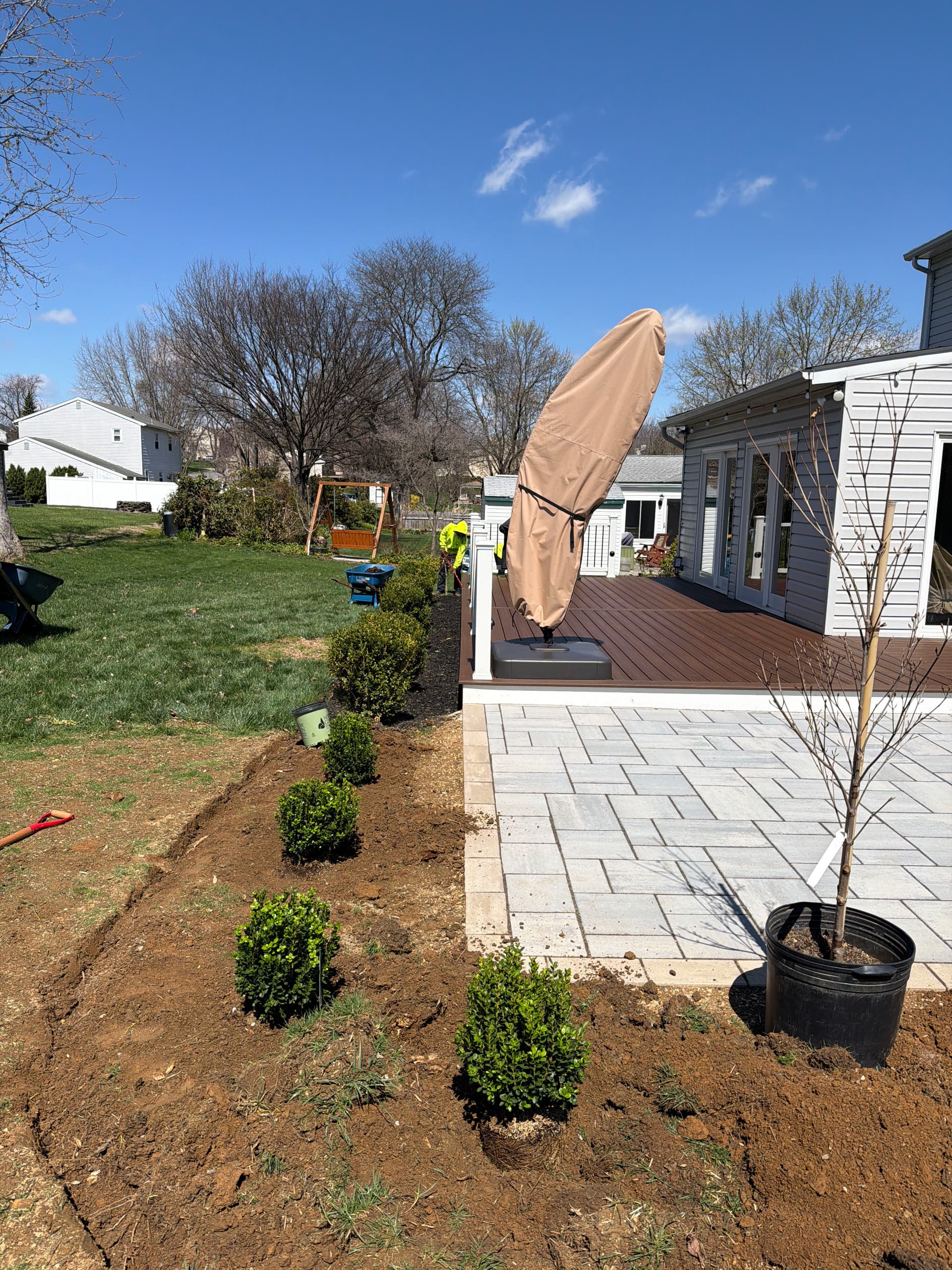 Backyard Patio and Garden Overhaul in Bethlehem image