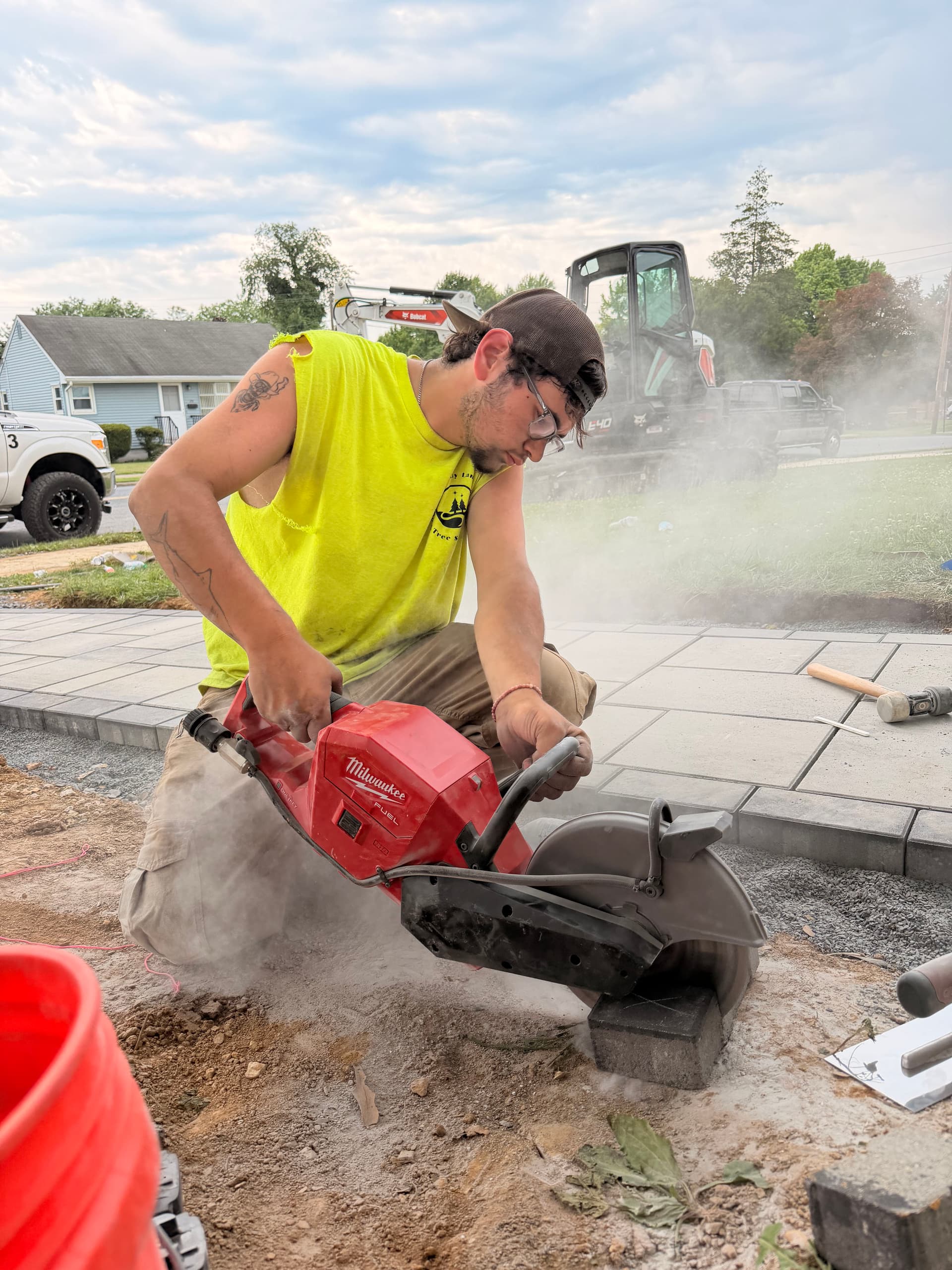 Gallery photos for Shale Grey Paver Walkway Installed in Bethlehem PA: Image #5